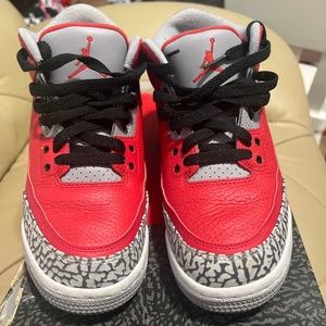 Jordans red 3 retro